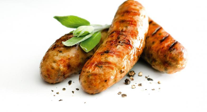 sausage links with seasoning